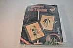 Homespun Tole 'n Accents By Bernat #95-1711-00 Beans & Peas Set Of 2. Fixed Price $10.59.