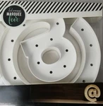 Light Kit American Crafts Heidi Swapp Marquee Love 12 Inches At Symbol Shape. Fixed Price $12.20.
