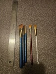 Robert Simmons Expression And W&n Watercolor Brushes Set Of 5 - List $89. Fixed Price $25.00.