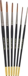 Custom Shop Set Of 6 Lettering Quill Brushes For Sign Painting, Sizes Xl, Lg, Me. Fixed Price $36.25.