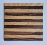 Cutting Board - X 13.5" Black Walnut / Poplar. Fixed Price $59.12.