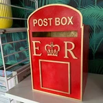 Post Box, Mdf Royal Mail Style, For Wedding, Engagement Cards, Flat Pack. Fixed Price $39.99.