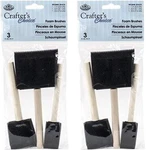 Royal Brush -3PCS- Foam (2 Pack). Fixed Price $9.64.