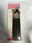 Jillybean's Glass Art Brush Set Of 7 GA01 By Dynasty New In Pkg.. Fixed Price $12.95.