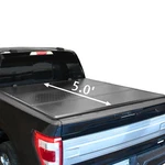 For 05-23 Nissan Frontier 5FT Short Bed Hard Solid Tri-fold Truck Tonneau Cover. Fixed Price $340.21.