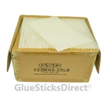 Gluesticksdirect Wholesale Hot Melt 7/16" X 10" 25 Lbs Bulk. Fixed Price $129.54.