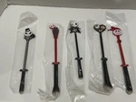 Nightmare Before Christmas Jack & Sally Makeup Set- Of 5 Brushes New. Fixed Price $12.99.