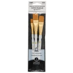 Folkart Plaid Nylon Brush Set, 50559 Brown (3-PIECE) Kitchen. Fixed Price $9.39.