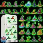 Motipuns 30 Pcs Halloween Diamond Painting Magnets Kits Glow The Dark Witc. Fixed Price $27.99.