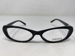 Prima Eyewear P103 Black 50-16-135 Plastic Full Eyeglasses Frame GD32. Fixed Price $40.00.
