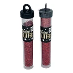 Darice Red Glitter Tubes Lot Of Two 22 Grams Fine Crafting Scrapbooking Paper. Fixed Price $9.49.
