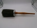Antique "hanlon Goodman" Paint Brush Wood Handle, Horse Hair Round -12"-NEW. Fixed Price $58.85.