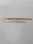 Loew Cornell Wood Handle Paintbrushes Series 1136 #10 Japan China. Fixed Price $6.99.