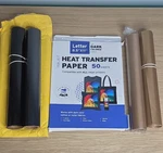 Printers Jack Heat Transfer Paper Bundle. Fixed Price $35.00.