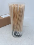 S&s Worldwide Easel Paint Brushes - Pack Of 60 Natural Wood Handle. Fixed Price $60.00.
