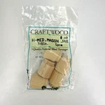 Darice Craftwood Miniature H-med Mason Jars 7/8 Pack Of 5 Wooden. Fixed Price $5.99.