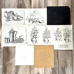 Vintage Picture To Paint Mixed Lot Various Scenes For Artex & Tri Chem. Fixed Price $25.34.