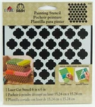 Plaid Folkart Painting Stencil Laser Cut 6" X 15.24CM Casablanca. Fixed Price $8.95.