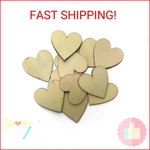 All One Natural Unfinished Cutout Shape Wooden Hearts For Diy Home Decoration. Fixed Price $10.95.