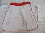Tri Chem Ready To Paint Liquid Embroidery 7058 Happy Holidays Apron Christmas. Fixed Price $24.99.