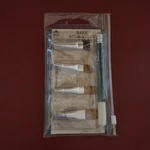 Plaid Folk Art One Stroke - Basic Gold Nylon Compact Brush Set. Fixed Price $12.95.