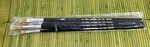 Vintage Sax True Flow Flat Paint Brushes 201-400 Sizes 2-4-6-8 England. Fixed Price $25.00.