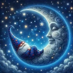 Vclkdiy Gnome Moon Star Diamond Art Kits For Adults, 5D. Fixed Price $9.89.