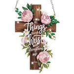 Bowetile Cross Diamond Art Hanging Kits For Adults, Suncatchers E.... Fixed Price $26.39.