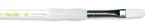 Royal & Langnickel(r) Soft-grip White Taklon Flat Brush-size 4. Fixed Price $8.40.