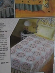 6 Circle Of Hearts Quilt Blocks #8981-TRI-CHEM Liquid Embroidery Fabric- To Pain. Fixed Price $14.63.