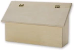 S&s Worldwide Unfinished Wood Letter/mail Box. Fully Assembled Ready To Decora. Fixed Price $37.95.