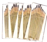 Pony Hair Round Paint Brush 12PCS - 5 Sets (ART200). Fixed Price $6.00.