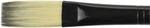 Black Silver Short Handle Brush Stroke, Size 1/2. Fixed Price $9.68.