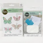 Sizzix Thinlits Patterned Butterfly Cutting Dies Inksheets Transfer Film. Fixed Price $6.49.