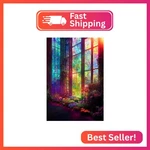 Artmyrui Diamond For Adults,stained Glass Painting Kits,colourf. Fixed Price $11.46.