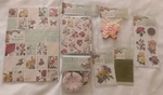 Docrafts Papermania Botanicals Set Pack Cards 3D Bloomers Ribbon /597. Fixed Price $25.00.