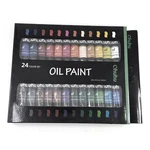 Ohuhu Oil Paint Set 24 Colors 12ML 0.4OZ Tubes Artist Grade Y30-80700-04 New. Fixed Price $24.99.