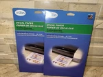 Testors #9202 Decal Paper 5.5 X 8.5 Lot. Fixed Price $18.00.