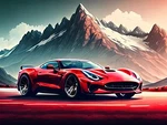 Niho-jiuma Diamond Painting Kits Snow Mountain Sports Car, 5D Full Dri. Fixed Price $17.69.