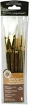 Royal & Langnickel(r) White Taklon Value Pack Brush SET-5/PKG 3. Fixed Price $23.51.