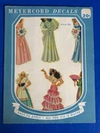 Vtg Meyercord Decals 910-A For Drinking Glasses Nudies Pin-up Girls (10 Avail). Fixed Price $9.99.