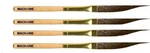 Andrew Mack Mach One Pinstriping Striper Brush Series 101 Set Of 4 Sizes #00-2. Fixed Price $79.00.