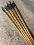 Loew-cornell 5 Pcs Professional Paint Bristle Brushes Oil Acrylic Watercolor. Fixed Price $13.49.