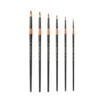 6 Pcs Hwahong Artist Watercolor Paint Brush 700R Round Pointed Tip Set. Fixed Price $34.37.