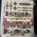 Flower Decals Lot Of 3 Large Meyercord Vintage. Fixed Price $13.99.