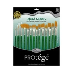 Connoisseur Gold Nylon Short Handle Brush Set, 15-PIECE. Fixed Price $54.91.