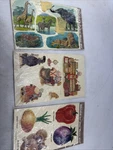 3 Meyer Cord Vintage Water Transfer Strawberries Decals Nos Mcm. Fixed Price $50.00.