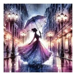Abstract Geometric Multicolored 5D Diy Diamond Painting Kit Full Drill Decor. Fixed Price $12.99.