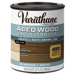 Varathane Aged Wood Accelerator Quart Brown Household Stain 275 Sq Ft. Fixed Price $31.49.