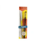 Atlas - Red Sable And Camel Hair Brushes, 4 Sizes. Fixed Price $7.55.